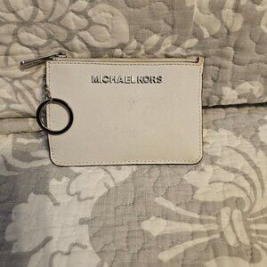Michael Kors Cream Coin/Card Holder